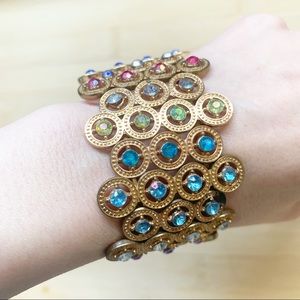 Elastic stretch rainbow bracelet 🌈